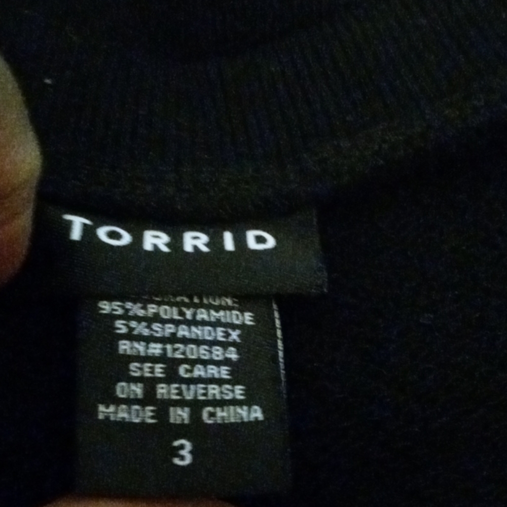 Torrid lace front women plus size 3 shirt - Picture 3 of 5